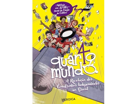 Livro Quarto Mundo A Revolução Dos Quadrinhos Independentes No Brasil de Manoel De Souza (Português)