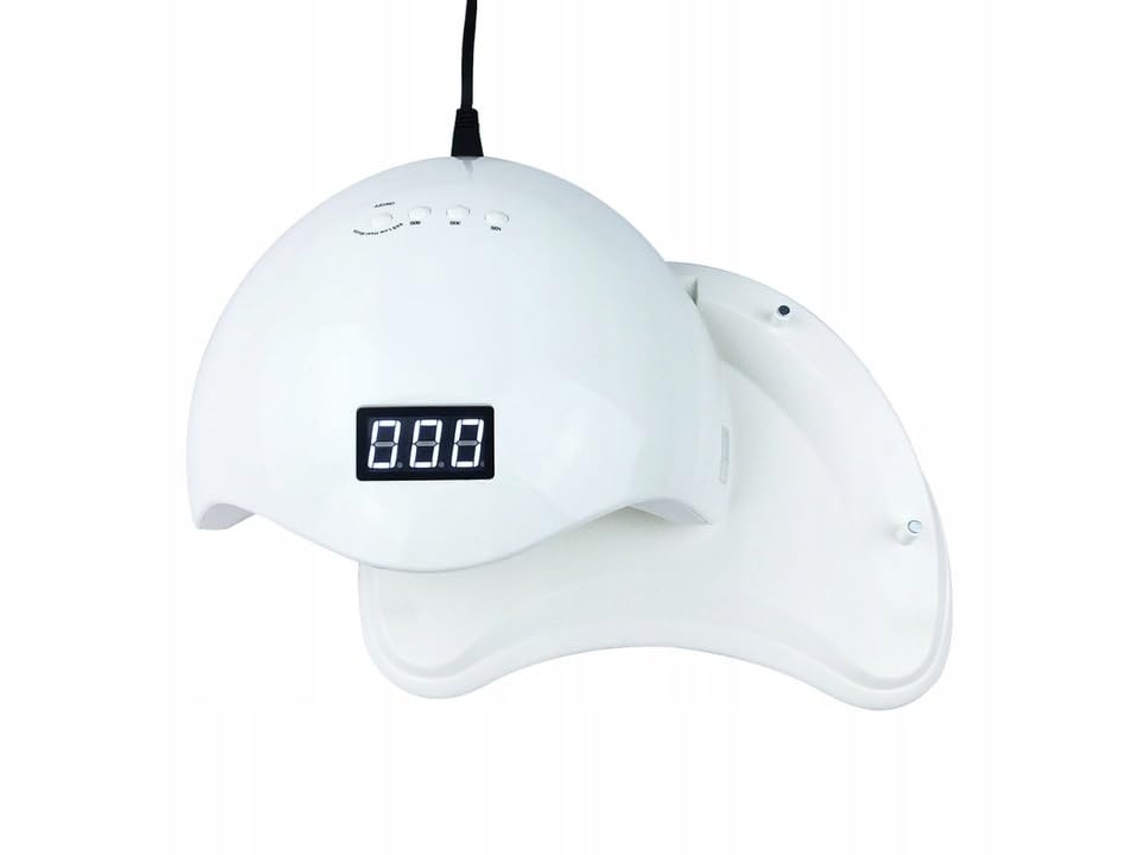 Tressino Lâmpada Uv 48w Led Branco Timer Para Unhas Com E Sensor
