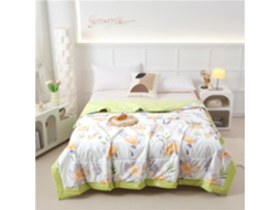 Colcha Acolchoada Fansu 2 5 Tog em Algodão para Cama Ideal Ar Condicionado com Enchimento de Sofá e Estampa Fl