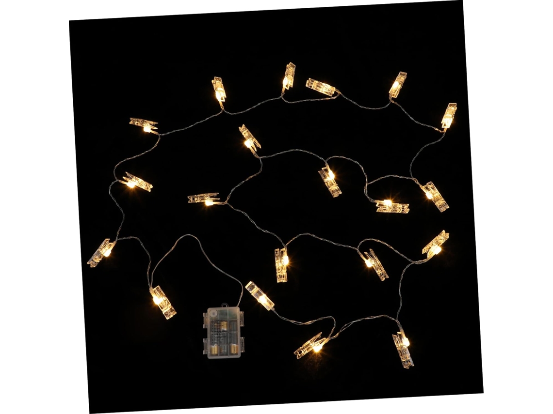 Luminária De Led Com Clipe Para Fotos, Ideal Para Decoração De Quartos E Salas De Estar. Iluminação Criativa E Aconchegante Gokoco