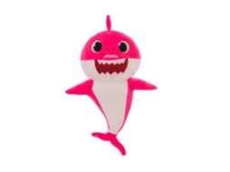 Walshlxq juguete de Peluche Tubarão Cantor Luminoso para Bebês e Crianças, Animal de Peluche Tubarão