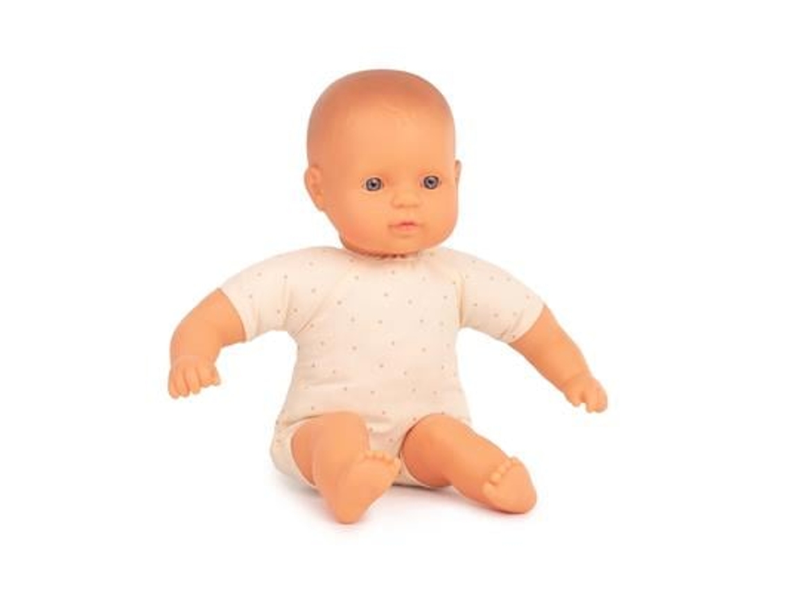 Baby Doll Europeia 32cm Boneca Macia Para Crianças Miniland