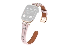 Pulseira De Relógio Compatível Com Apple Watch Series 9/8/7 41 Mm/6/5/4/se/se /se (2023) 40 Mm/3/2/1 38 Mm Rose Go Saisiyiky (2022)