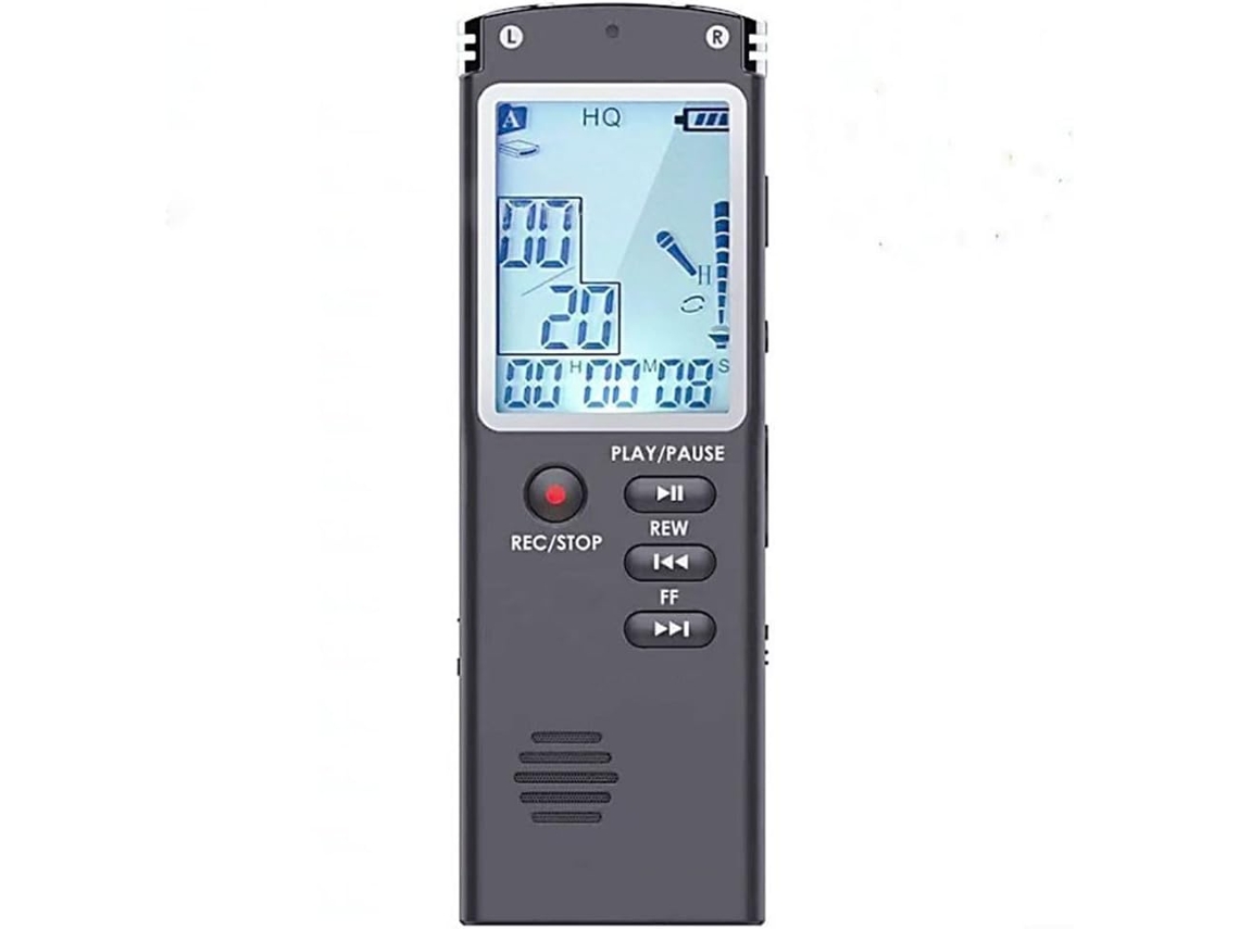 Gravador De Voz Usb 32 Go Wav Para Leitor De Mp3 Noir Usb