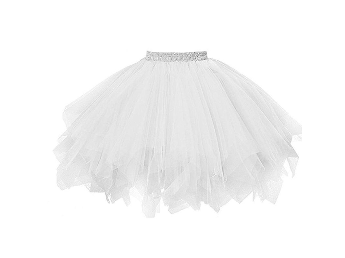 2026 falda Corta de Gasas Plisada de Alta Calidad para Mujer Talla Única Bailarina Casual Moda Tamanho Único Blanco