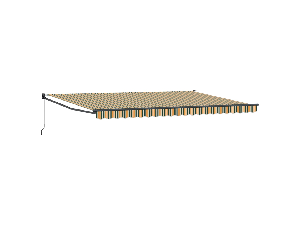 Toldo Retrátil Multicolor 500x300 Cm Poliéster e Alumínio MAISON EXCLUSIVE