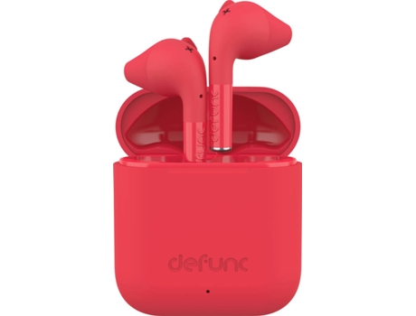 Auriculares Bluetooth True Wireless  Slim (In Ear - Vermelho)