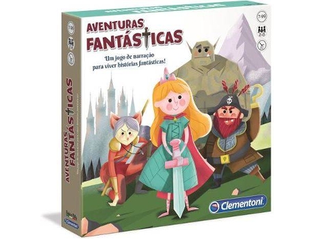 Jogo de Tabuleiro CLEMENTONI Aventuras Fantásticas (Idade Mínima: 7)