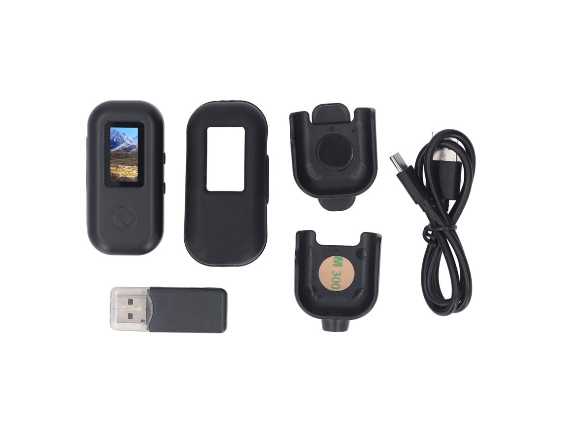 Aetheria gravador de Vídeo Corporal Portátil 1080p Tela 0.96" Bateria 400mah Câmera Vestível Preto