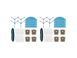 Conjunto Com 2 Peças Para Aspirador De Pó Liectroux G7 Aeno Rc4s Evolution Airo: Escova Principal, Lateral, Filtro Hepa, Pano De Limpeza E Saco_glo