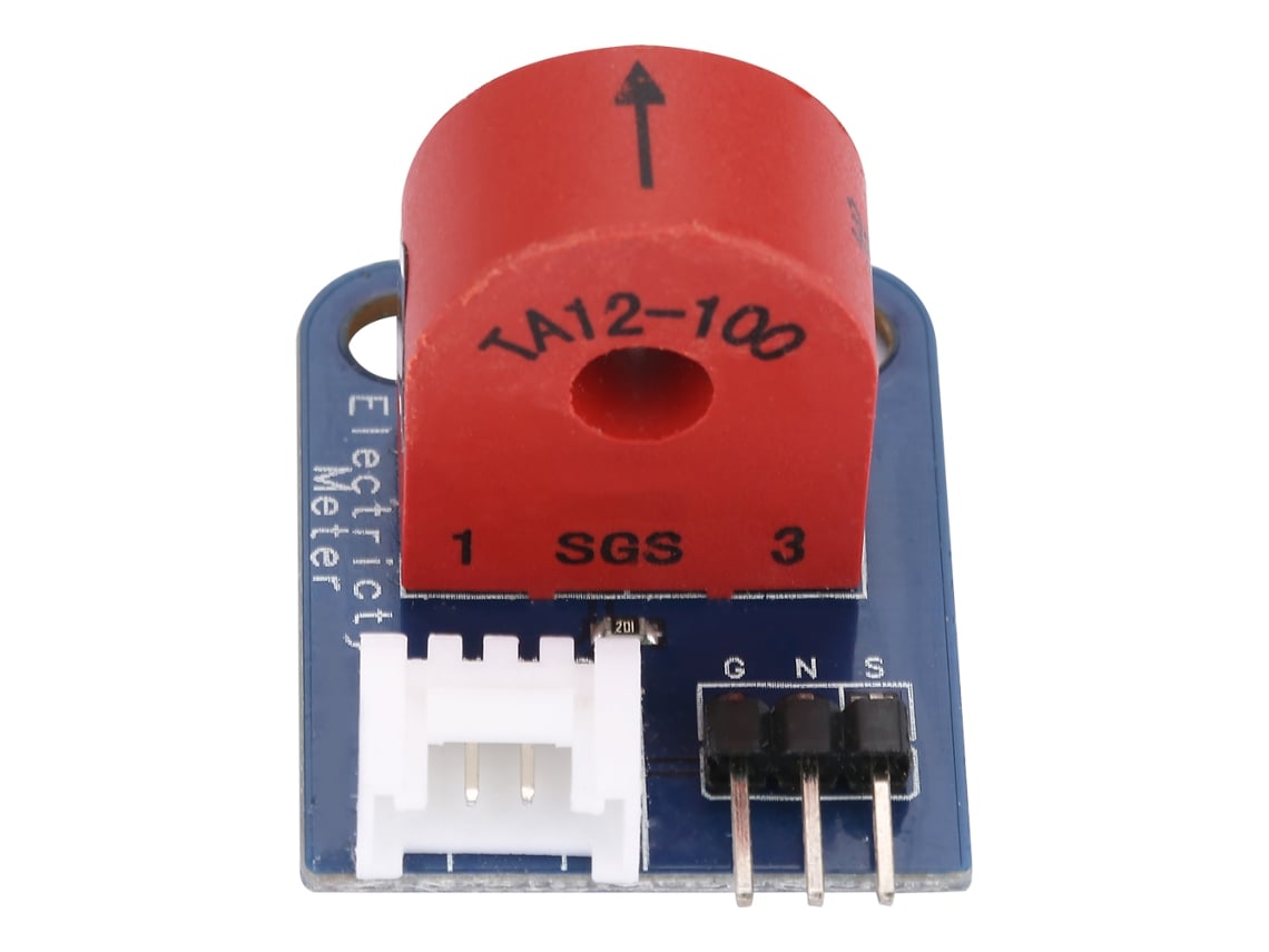 Módulo sensor transformador de corrente CA de 0,5 A com interface 3P/4P
