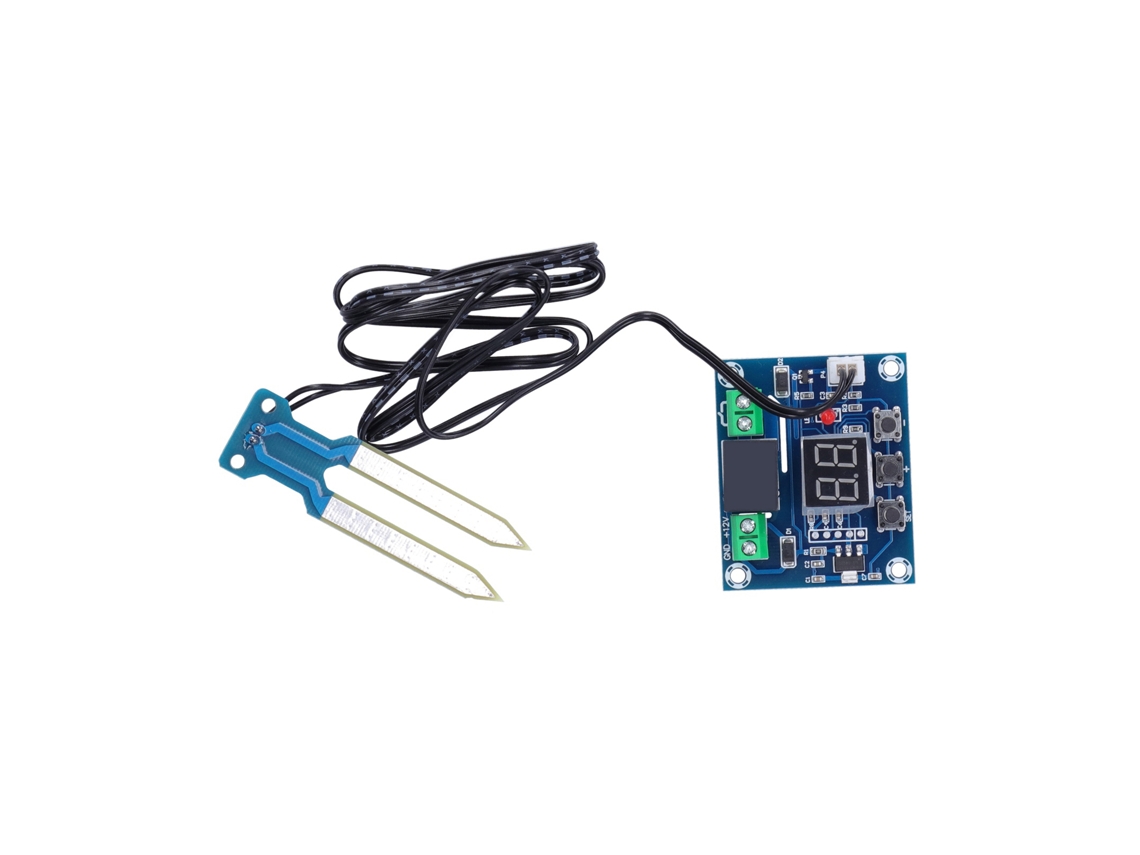 Módulo de Controle de Umidade do Solo com Sensor de Rega Automática Tela Digital XH M214 DC12V S/MARCA