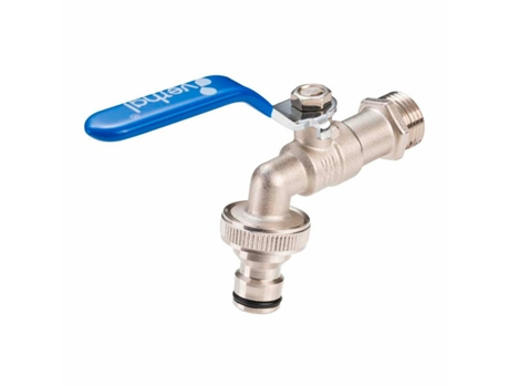 Torneira Verhal 1/2 X 3/4 Aço Cromo Aço Inoxidável Latão Teflon