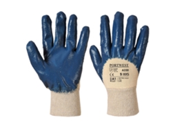 Luvas Leves De Nitrilo Com Punho Elástico – Conforto E Ajuste Perfeito Azul Marinho / Xl