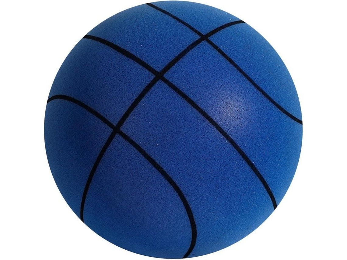 Balão de basquete silencioso para treinamento interno, poliuretano elástico suave, para jogos em casa e ao ar livre S/MARCA