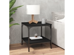 Vidaxl Mesa De Apoio 40x40x40 Cm Derivados De Madeira Preto