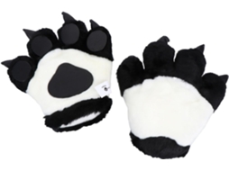 Brinquedo De Pelúcia Em Formato De Patas De Panda Grossas E Quentinhas.