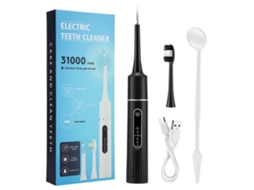 Escova de Dentes Elétrica À Prova D'água com Scanner Dental de Vibração Sônica. MDUG (preta)
