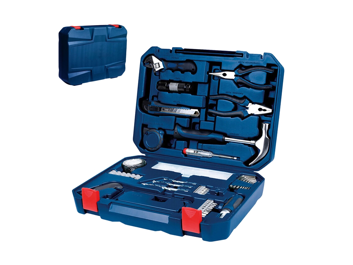 Conjunto De Ferramentas Manuais Multifuncionais Laxiscreed Para Casa E Carro Com Caixa De Armazenamento