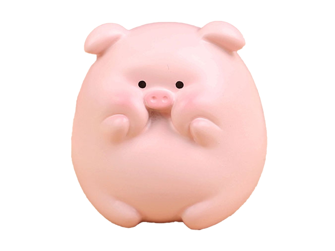 Figura de Porco Cartoon LAXISCREED para Decoração de Mesa