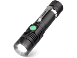 Lanterna Led Recarregável, À Prova Dágua, Para Camping, Caminhadas E Emergências. Loja Olysi