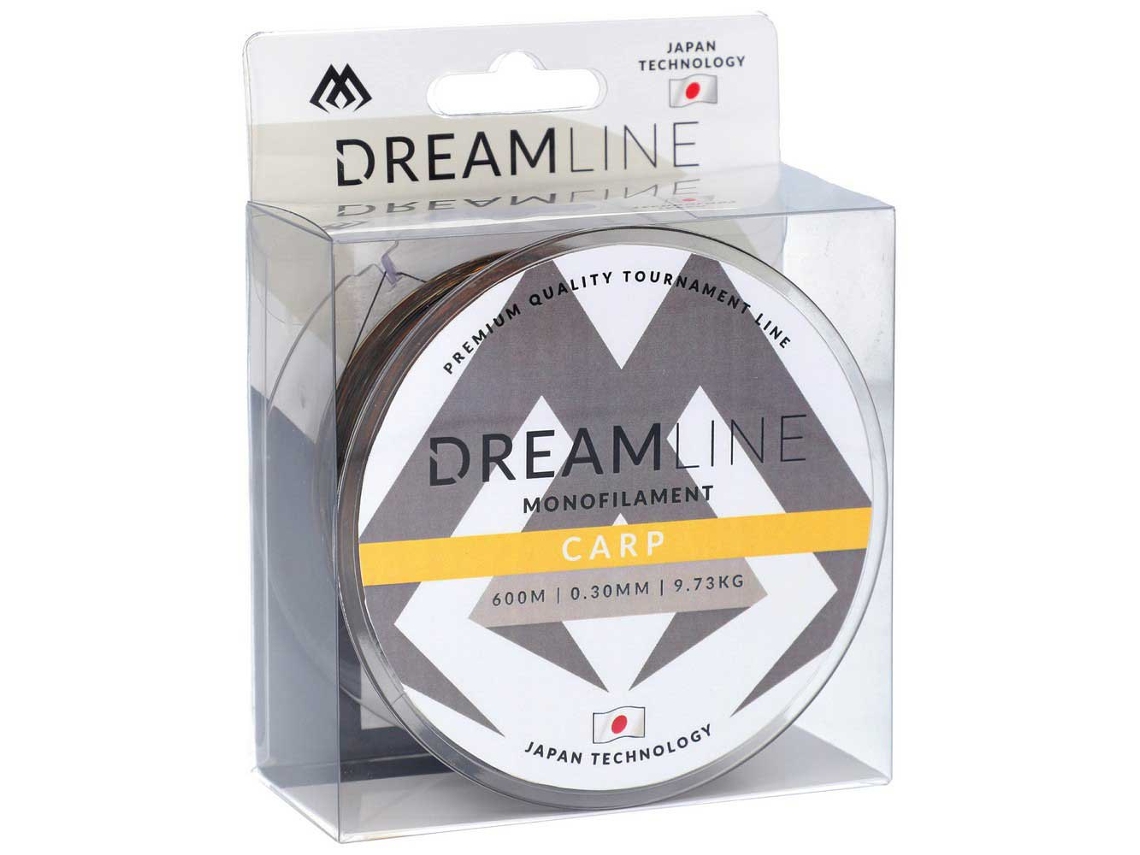 Linha Carpfishing Dreamline Carp 600 M Verde 0.400 Mmmikado