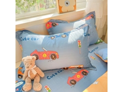 Fronhas de Algodão Laváveis para Conjunto de Quarto 2 Peças Padrão 18 EVELTEK 48x74cmxpair)