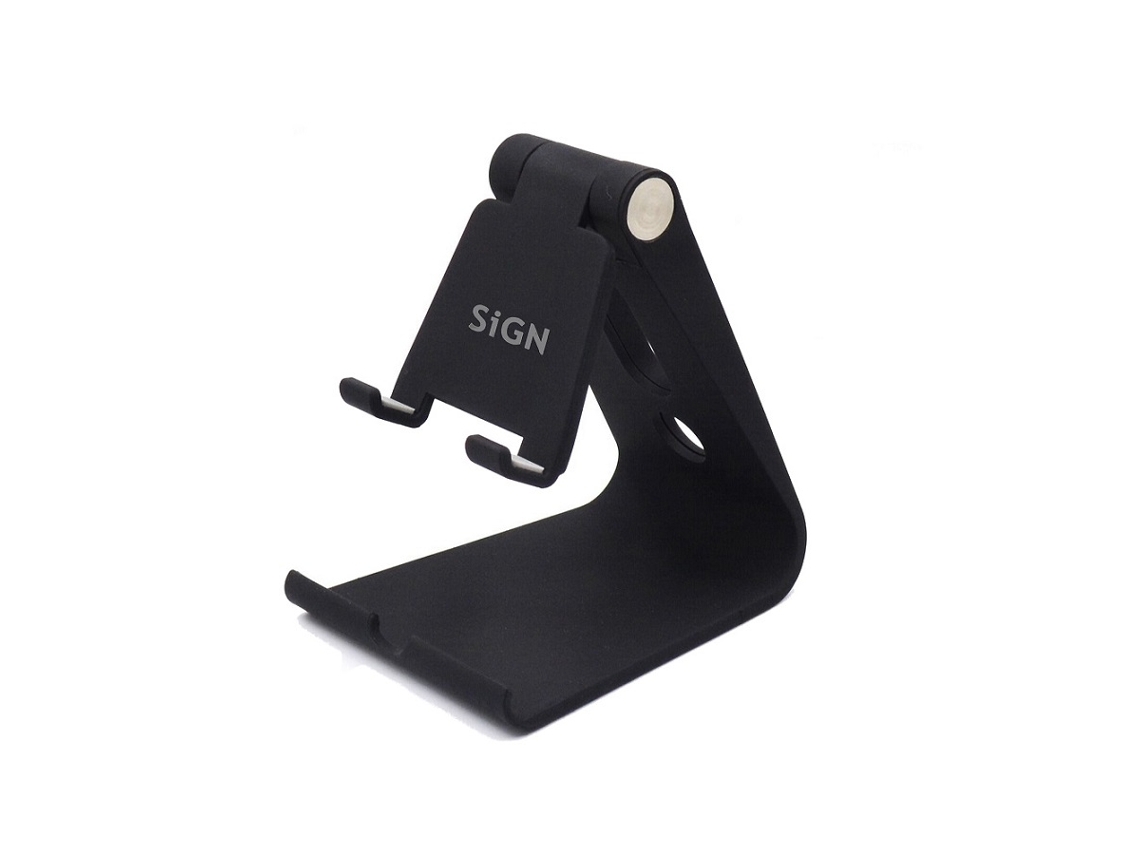 Suporte De Mesa Universal Sign Para Celulares/tablets - Preto