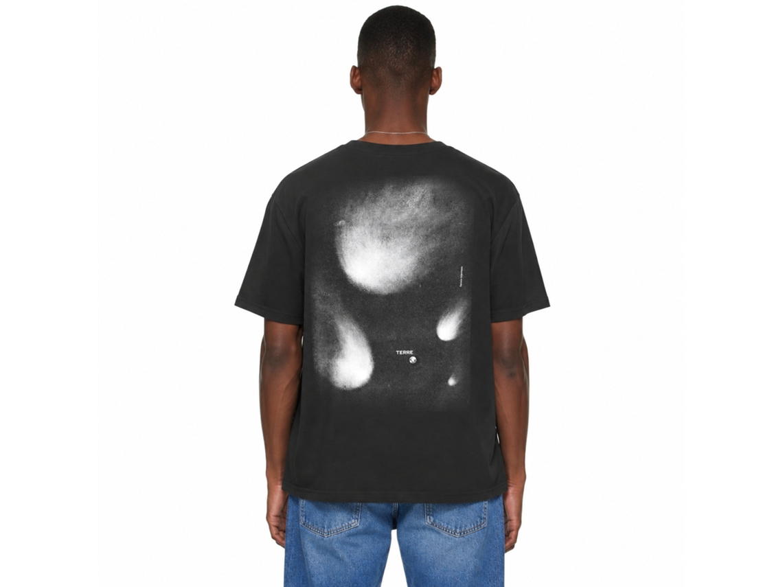 Rockinstone Galaxie, Comètes, Terre Pod Florian Tripoteau T-shirt Unique Designer Style