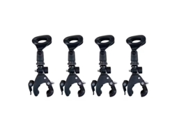 (quatro Peças) Clipes De Microfone Para Bateria De 2/4 Peças, Interface Roscada De 5/8 A 3/8, Base De Montagem Do Clipe Do Microfone Para Bateria
