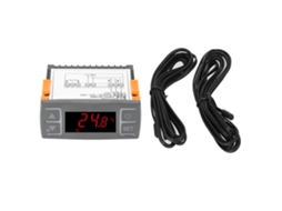 Controlador de Temperatura Digital Mh1210e com Sensor Ntc Thermostato Ac 220v
