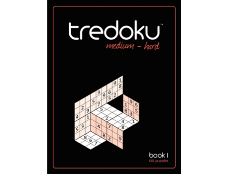 Livro Tredoku MediumHard 1 de Mindome Games (Inglês)