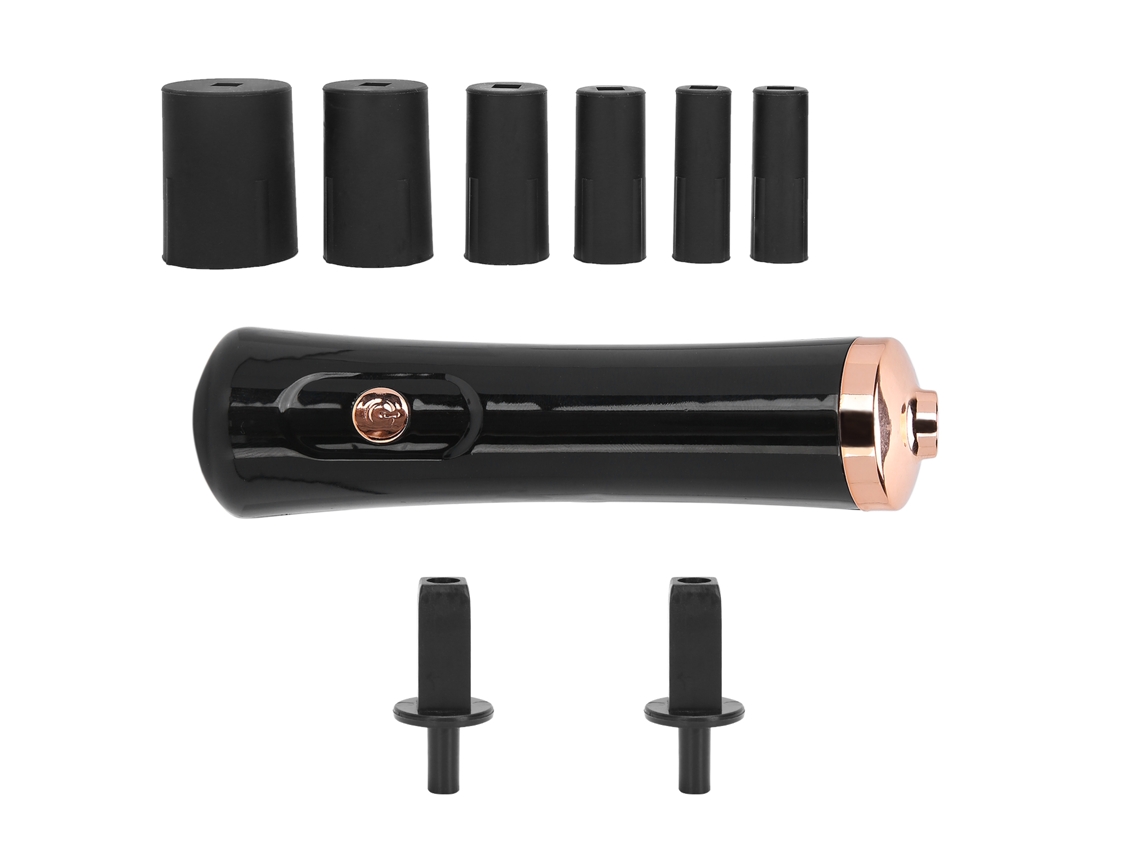 Agitador Eléctrico Portátil Para Esmalte De Uñas Y Pegamento De Pestañas Multifuncional Máquina Mezcladora Color Negro