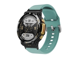 Bracelete Silicone Flexível para Huami Amazfit T-Rex 2 Azul Claro