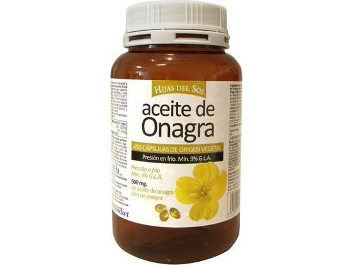 Suplemento Alimentar HIJAS DEL SOL Prímula (450 pérolas de 500mg)
