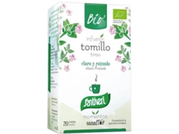 Infusão de Tomilho Bio Vegan 20 Saquetas SANTIVERI