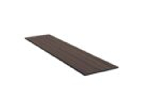 Painel Acústico Rustic Oak (feltro Preto) – 260x60cm