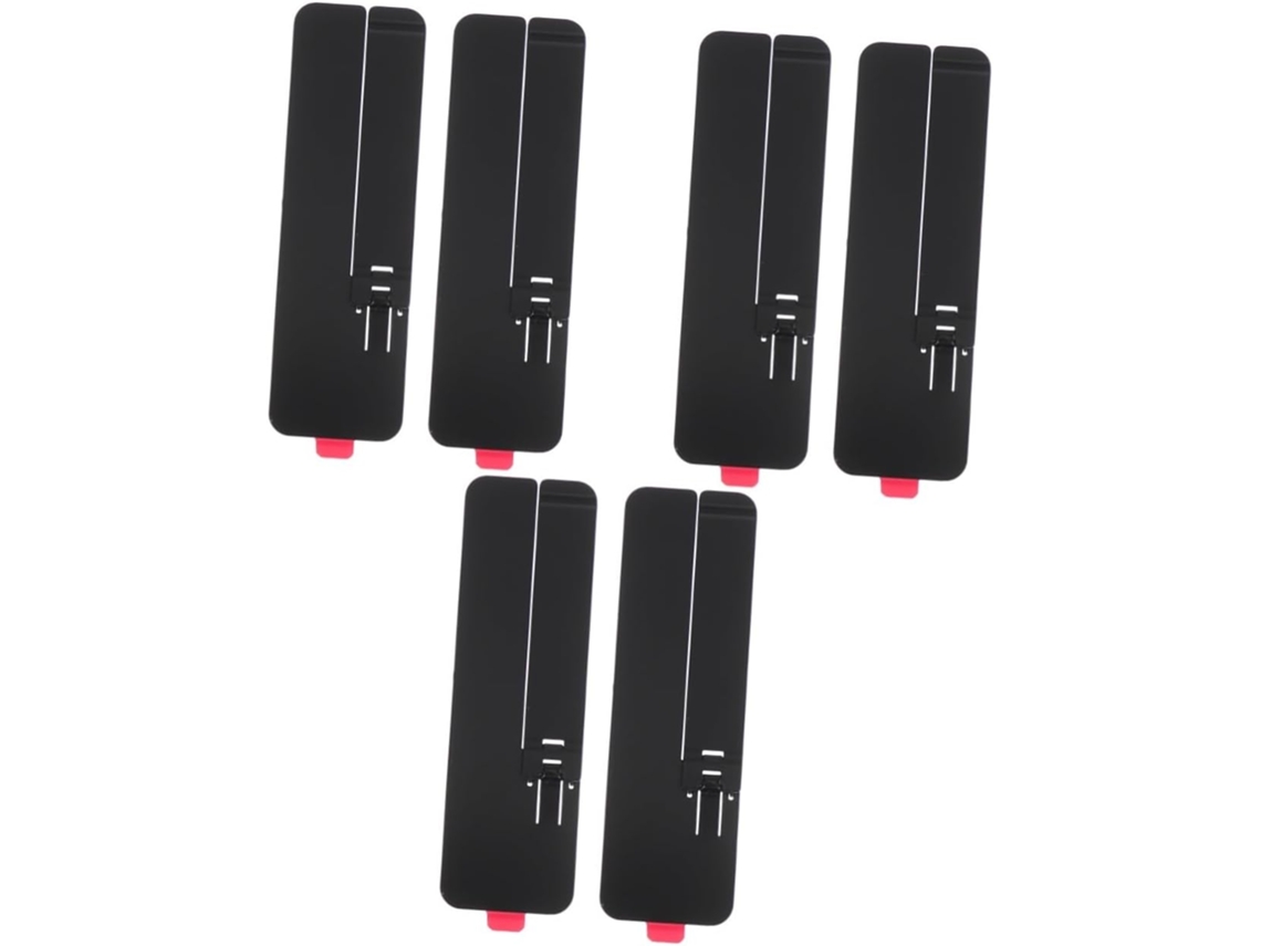 Conjunto De 6 Suportes De Aço Para Celular, Compatíveis Com A Maioria Dos Smartphones, Para Uso Em Mesas.