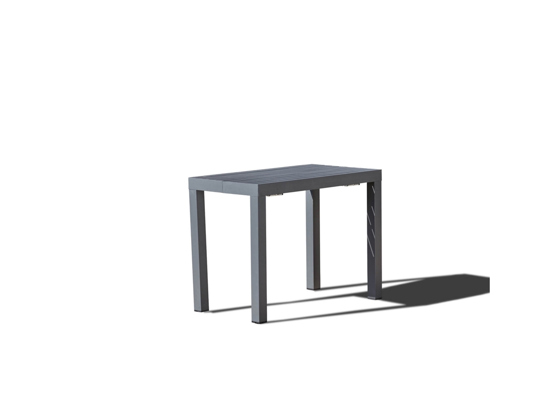 Mesa de Jardim CONCEPT U Olhao 2-10 Lugares (Cinzento - Alumínio - 229x100x75 cm)