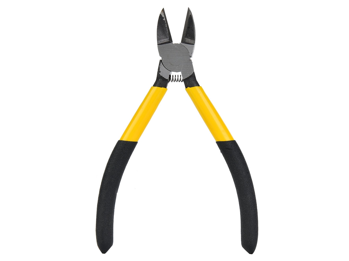Yuru alicates de Corte Diagonal 6 Polegadas Aço Cromo vanádio Cable Nippers Ferramenta de Corte Eletrônico