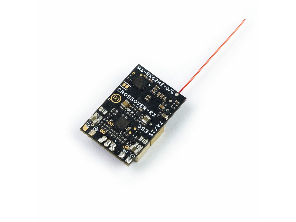 Sem Telemetriaaeorc Rx154 e/te 2.4ghz 7ch Mini Receptor Rc com Telemetria Integrada, Esc Brushless 2s 7a, Compatível com Dsmx/2 para Drones Rc MDUG