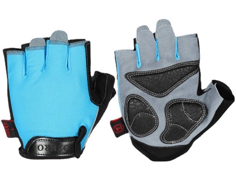 Luvas de Ciclismo OZERO AYG5 (Tam: L - Azul)