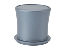 Copo Dose Café LAXISCREED 58mm Alumínio Antiaderente Cinza