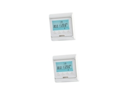 2 Termostatos Inteligentes Para Aquecimento De Piso Programável Para Residências