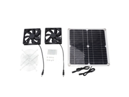 Ventilador Solar Silencioso 14w Cozinha Banheiro Worten