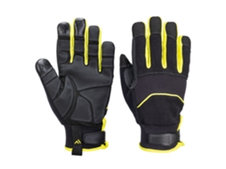 Luva Resistente A Picadas De Agulhas Proteção Superior / Preto Amarelo / S Portwest