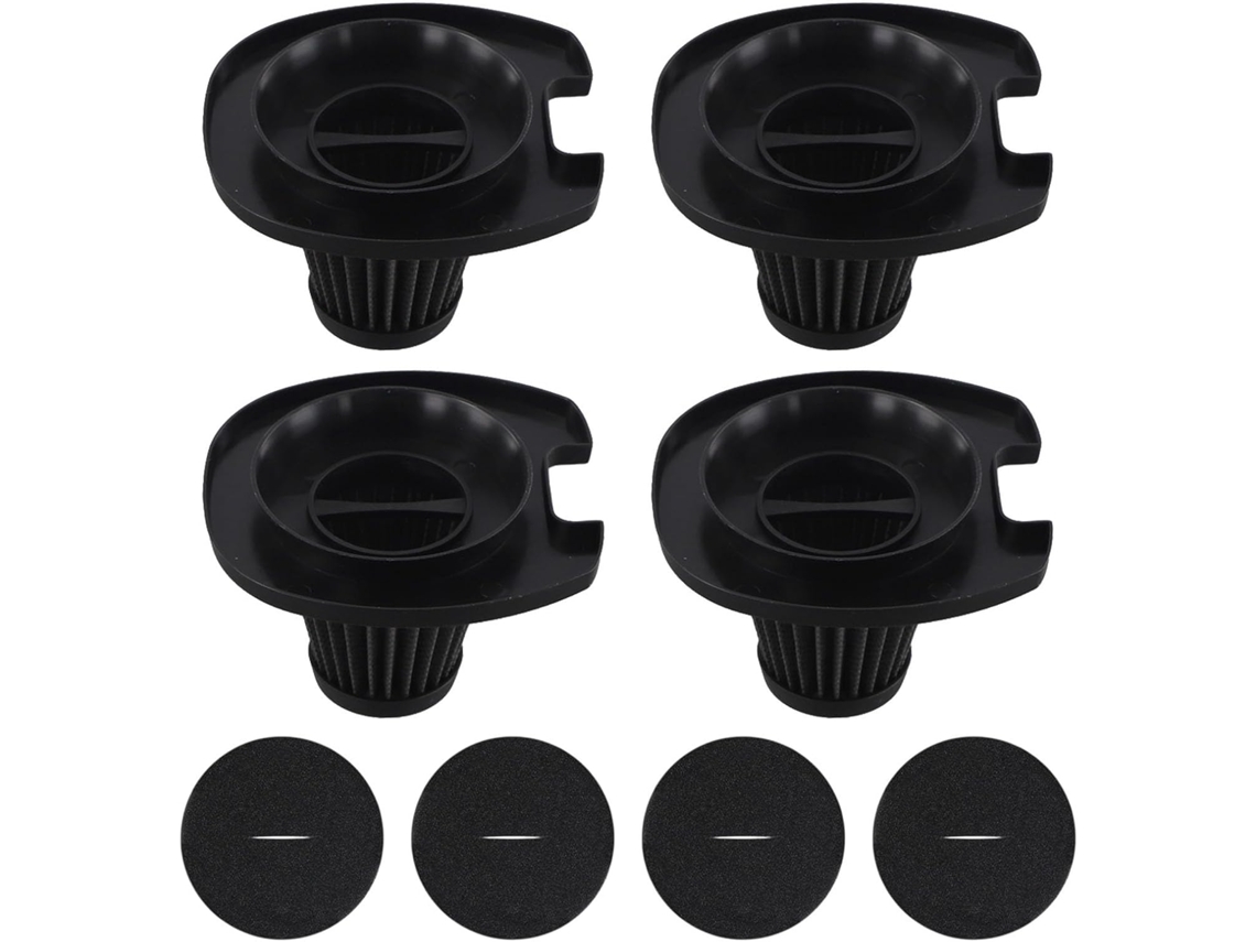 Conjunto De 4 Filtros Substituição Laváveis Para Aspirador Vertical