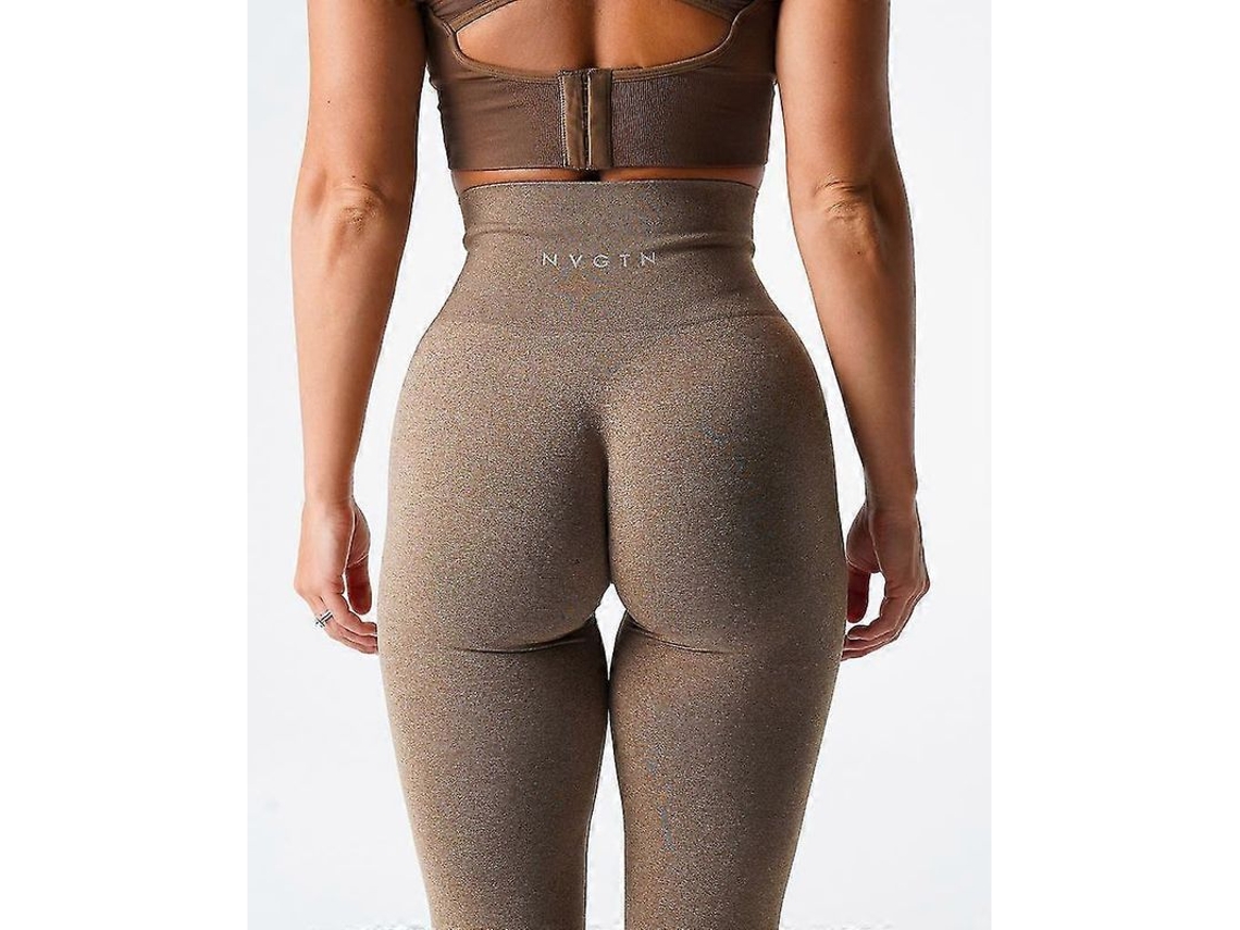2026 calcinha Legging Sem Costura Nvgtn Feminina Fitness Elástica Respirável Levanta Bumbum Esportiva