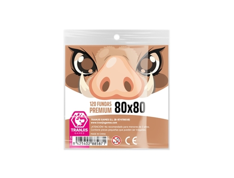 Coberturas Premium Jabali 80x80 120 U. Tranjis Games Fundas