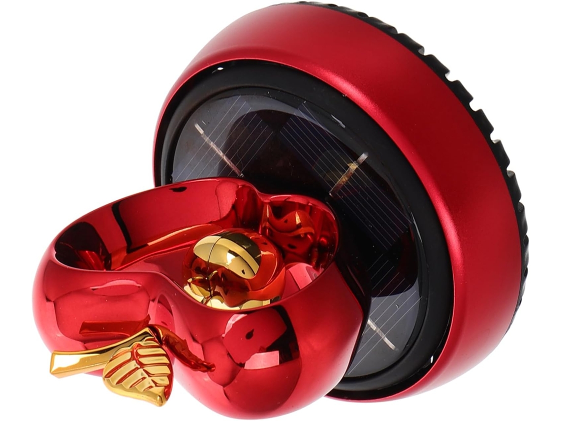 Difusor De Aromas Para Carro Com Energia Solar, Feito De Liga De Alumínio E Abs.